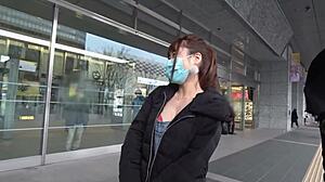 stunning japanese babe mio na with beautiful ass big natural tits gets doggystyle cumshot in homemade video