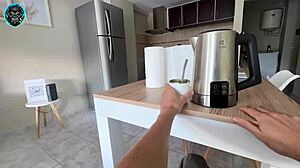 Mi Hermanastra Llega Tarde A La Casa Pt1 Pov With Babysitter Blowjob And Deepthroat