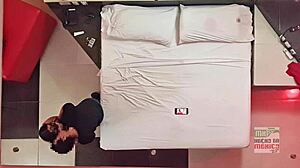 Hidden camera pov captures regal wife fucking right in front of her cuckold husband