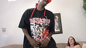 Poppy Morgan Enjoys Intense Interracial Action with Black Cock and Squirting Creampie