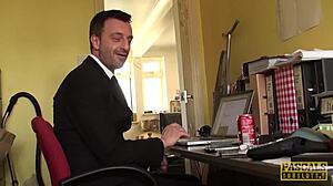 Inked Sub Kimmie Foxx Gets Anal Fucked Hardcore In Bondage And Domination