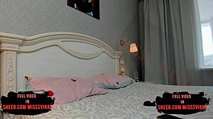 Hey, check out Misssvikk riding a dildo in the bath for her first time alone with cute piercing and deepthroat on webcam.