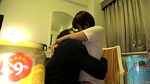 Naughty Horny Japanese Anime Hentai with F Breast Boobs Handjob Cumshot Pov Pussy Lick Action.