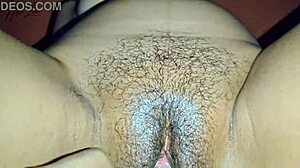 Girlfriend Rides Huge Cock In Late Night Bedroom Fuck