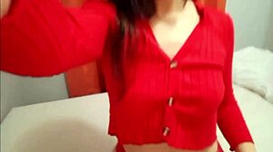 Perfect ass homemade video of my best curvy Latina friend in lingerie