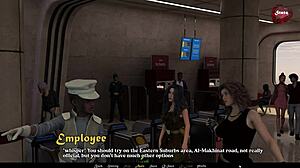 lets play sandstorm part 4 with shaved brunette handjob