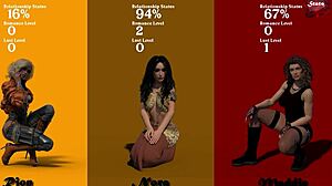 lets play sandstorm part 4 with shaved brunette handjob