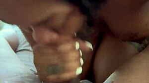 Hey, check out this sloppy deepthroat on lunch break with gagging and cum in mouth 😏🍆💦