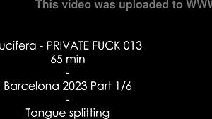 i discovered lucifera on youtube with her amazing split tongue talent from amixmem