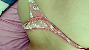 he licks the skinny latina girl's ass from the neighborhood in a petite and sexy encounter