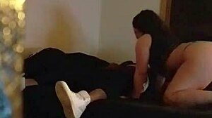 Amber has a warm mouth for rookie cameraman in homemade session