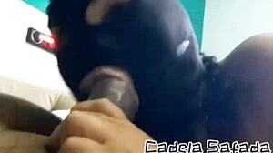 Masked BBW Cadela Safada Feels Seductive With Prostitute Vibes
