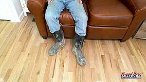 Cute Brunette Kay Lee Plugs Butt And Fucks Twat