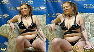 Oh man, this cute ass gets fucked hard in anal with toys, then electro shocks and gagging in bdsm bedroom session. It's all pov with blindfolds, handcuffs, choking, and multi wand orgasms plus razor wheel fun.