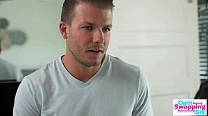 Aria Valencia Hints To Chanel Camryn About Stepbrother's Boner Leading To Cum Swapping Threesome With Tight Pussy Action