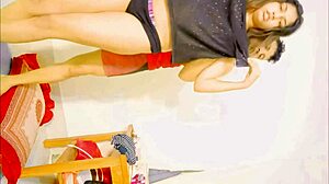 Gorgeous Indian girl takes hardcore fucking in ass with creampie desi sex