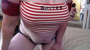 I feel so overwhelmed with dawnskye1962 in this double feature showing wet juicy orgasms from panties and hairy pussy play