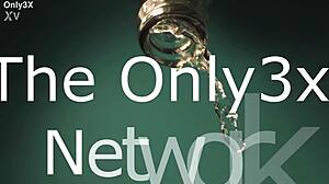 Quickfap session with Marie Luv's huge gaping asshole and toys from Only3x Network.