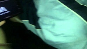 Latina stepsister forgets panties leading to amateur blowjob, doggystyle, and creampie in homemade video.