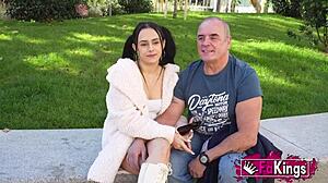 Young valenpink introduces us to her 55yo sugardaddy