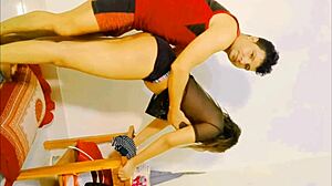 Gorgeous Indian girl takes hardcore fucking in ass with creampie desi sex