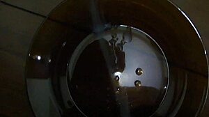 Intense blowbang session turns into wild gangbang with multiple bukkake facials and group banging action.