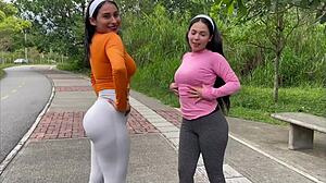 Mi Hermanastra Y Yo Probamos Novio Verga In Asses Wildly!