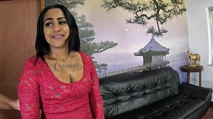 BEHIND THE SCENES With Brazilian Alicia Victoria In Group Party Action