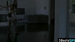 Babysitter Whore Caught Fucking Boss In Missionary And Doggystyle On Halloween With Cumshot Facial