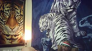 Maxxx Loadz Strokes Cock with Magic Motion Machine in Italian Muscular Porn Shoot Backstage!