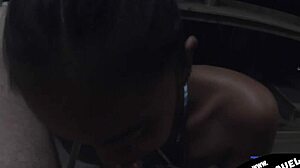 Petite Asian Girlfriend Sucks Thai Friend's Dick On Outdoor Balcony Until He Cums