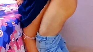 Mexican schoolgirl takes it from pussy to mouth in homemade outdoor creampie sex