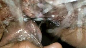 isn't it hot how this wife takes multiple creampie loads in her pussy? can you handle that cum action?