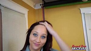 Coed Cuties Kennedy Carlee Suck Dick Get Pounded In Interracial Lesbian Action