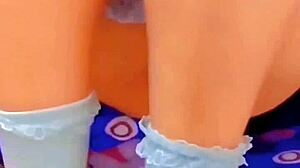 Mexican schoolgirl takes it from pussy to mouth in homemade outdoor creampie sex