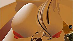 Hot Chick Gets Fucked on Fun Cumbat