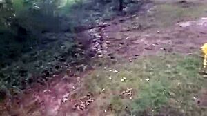 impregnablelexa takes wolfdaddy901s dick bareback for creampie in public park 😈🌳