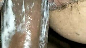 isn't it hot how this wife takes multiple creampie loads in her pussy? can you handle that cum action?