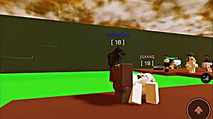 Hot Chick Gets Fucked on Fun Cumbat