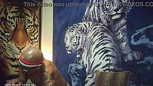 Maxxx Loadz Strokes Cock with Magic Motion Machine in Italian Muscular Porn Shoot Backstage!