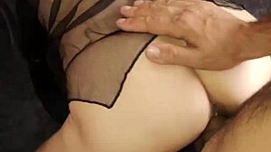 Mature athletic woman, let's fuck with my young 18+ lover in homemade pov couple action.