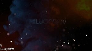 Huge tit and massive ass redhead Abigaiil Morris rides cowgirl then bends over for doggystyle creampie as a total nympho.