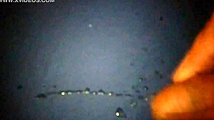 Horny milf masturbates asshole and clit with fingers until cum shoots out in close up