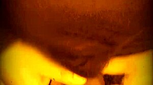 Horny Mexican Housewife Enjoys Big Ass Worshiping Blowjob and Pussy Licking in Leather Lingerie