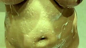 hey my step sister lets me watch her shower with those big tits and wet body it's a total voyeur fantasy