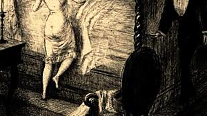 Hey, check out this cool vintage erotic art piece with retro vibes.