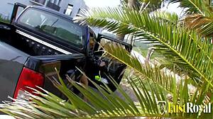 Hey there, this fat blonde milf gets her ass fucked hard by strangers in missionary and doggystyle