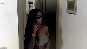 Blonde's intriguing outdoor anal with big cock while swapping couples and tricking the skinny girl for her husband