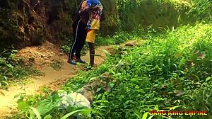 Who knew Halloween could turn into wild hardcore action right on the local road?