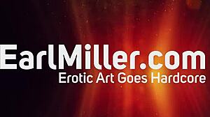 seductive redhead ashley graham teases with her big tits and fingers her wet pussy using toys